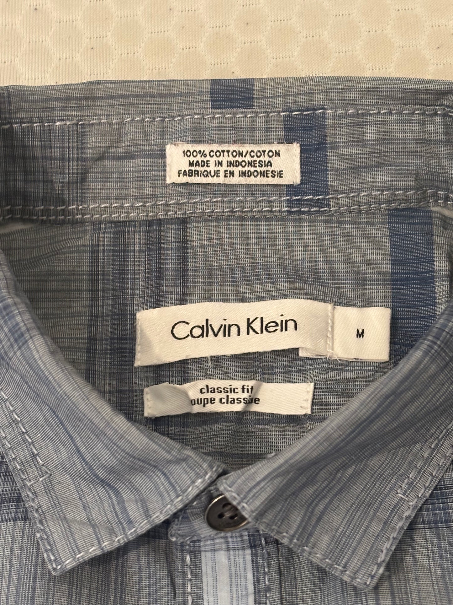 Preowned Short Sleeve Calvin Klein Shirt