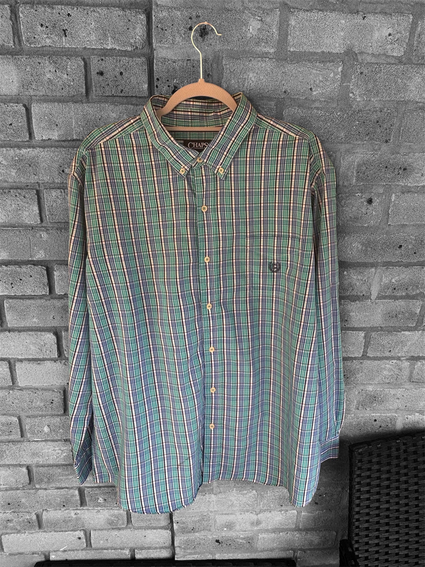 Preowned Long Sleeve Chaps Shirt