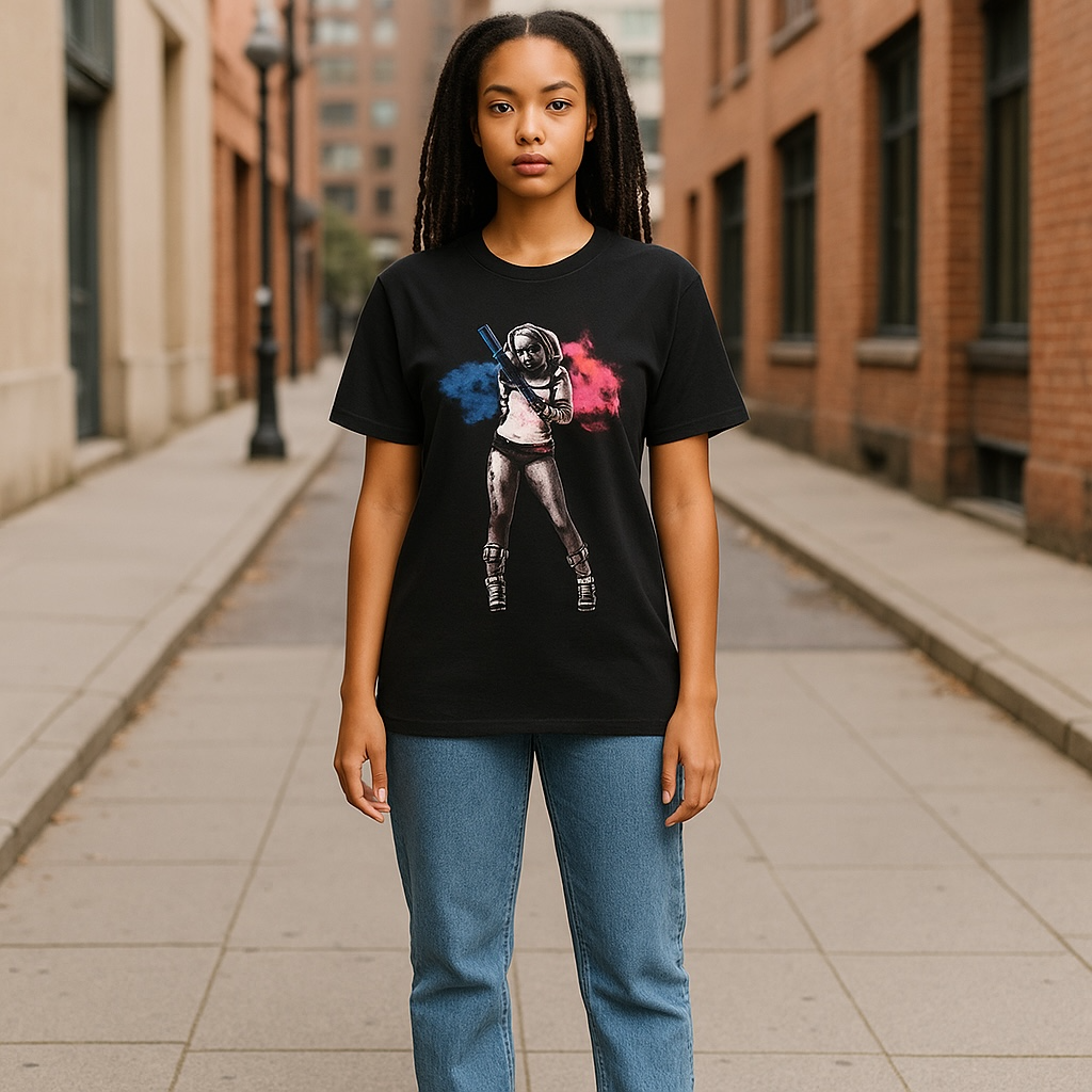 Preowned vintage Harley Quinn suicide squad T-shirt