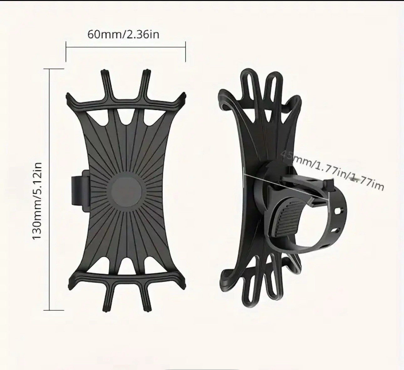 360°Waterproof Bike Phone Mount Holder - Mobile Case for Bicycle & Motorbike UK