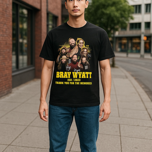 Preowned vintage Rare Bray Wyatt 1987-2023 T-shirt